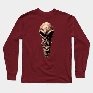 Skull of a Martian Long Sleeve T-Shirt